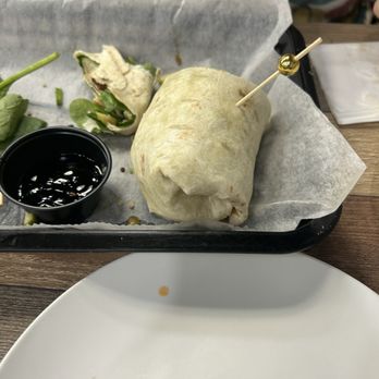 Cafe on the DL - Sisters Wrap ( 1/2 of it) - Sandwiches Near Me - Laurel Springs, New Jersey