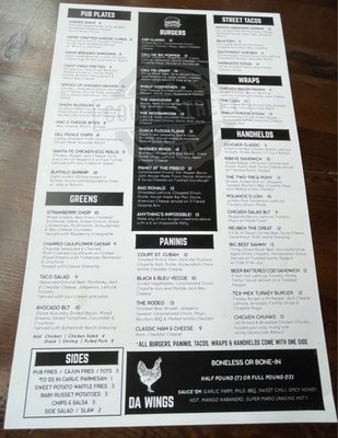 Menu photo 7 Court Street Pub Ottawa, IL