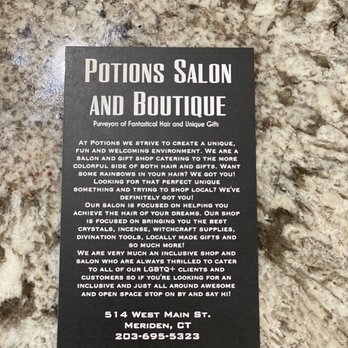 Potions Salon and Boutique - Hair Salons Near Me - Meriden, Connecticut Potions Salon and Boutique - Hair Salons Near Me - Meriden, Connecticut