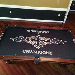 Mr Everything Pool Table - Custom felt