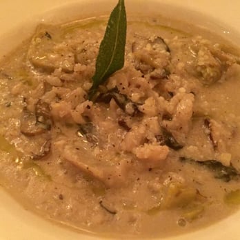 Ciccio - Vialone Nano Italian Risotto with Portobello Mushroom, Artichokes and Fontina Cheese - Italian Near Me - New York, New York