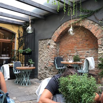 Cathedral Café - Area going towards outdoor seating area - Cafes Near Me - Prague, Puerto Rico Cathedral Café - Area going towards outdoor seating area - Cafes Near Me - Prague, Puerto Rico