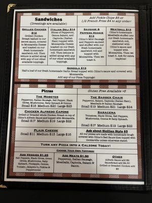 Menu photo 1 Cilino's Wellman, IA Menu photo 1 Cilino's Wellman, IA