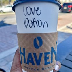 Haven Coffee Roasters - Medium Love Potion Hot Latte