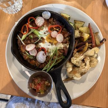 Native Fields - Pork Sisig & Garlic Fried Rice - New American Near Me - Walnut, California Native Fields - Pork Sisig & Garlic Fried Rice - New American Near Me - Walnut, California
