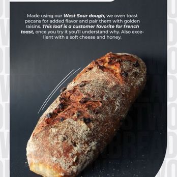 West Won Bread - Awesome breads - Breakfast & Brunch Near Me - Napa, California