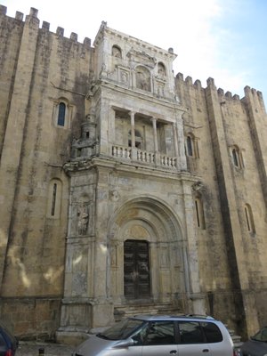 Old Cathedral of Saint Mary of Coimbra by null