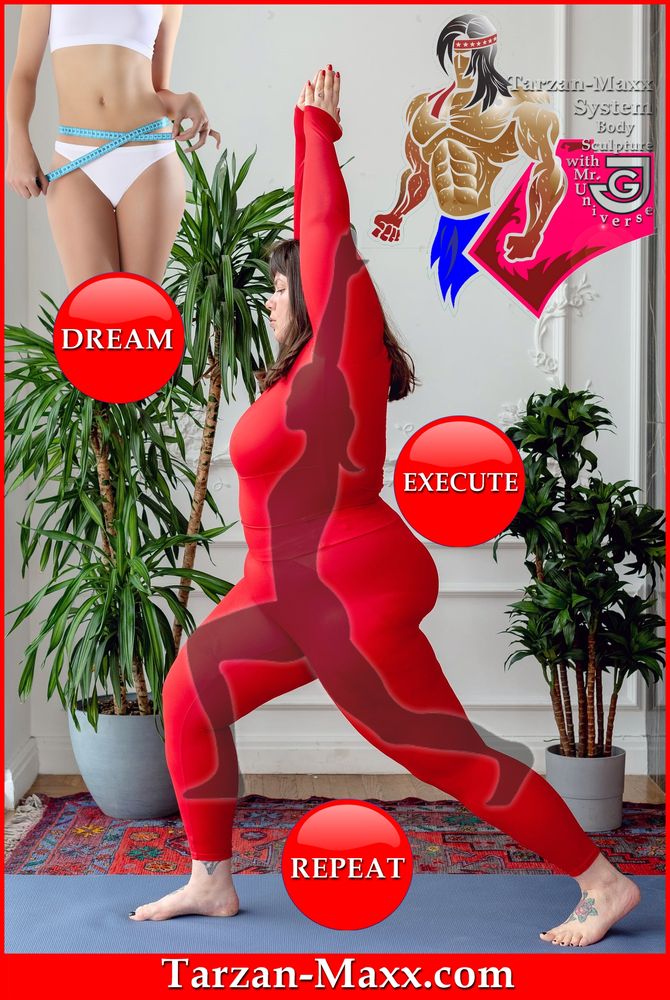 Tarzan-Maxx - Body Sculpture with Mr Universe Image