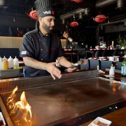 Red Door Steakhouse Hibachi - Chef Damian is the best!