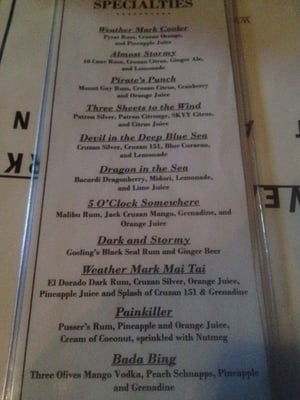 Menu photo 7 Weather Mark Tavern Chicago, IL Menu photo 7 Weather Mark Tavern Chicago, IL