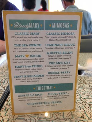 Menu photo 5 Over Easy - Southern Ave Mesa, AZ