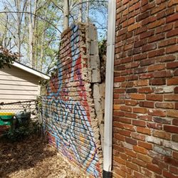 If Walls Could Talk Home Inspection - Failing Retaining wall is a Safety Hazard!