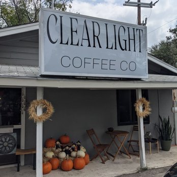 Clear Light Coffee - Front entrance. - Coffee & Tea Near Me - San Antonio, Texas