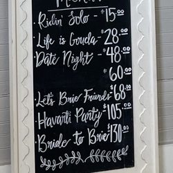 That Cheese Chick - Holiday Menu