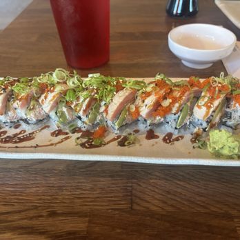 Sushi Time - Seared Toro roll with fresh crab, avocado, masago, green onions , unagi sauce, sesame seeds. Delish! - Japanese Near Me - Martinez, California Sushi Time - Seared Toro roll with fresh crab, avocado, masago, green onions , unagi sauce, sesame seeds. Delish! - Japanese Near Me - Martinez, California