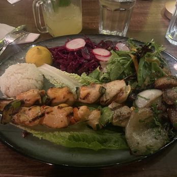 Istanbul Bay - Salmon Shish - Turkish Near Me - Staten Island, New York