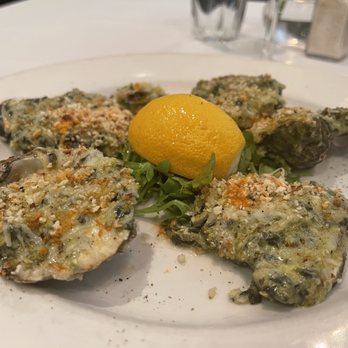 Ouisie's Table - Oysters (Rockefeller) - New American Near Me - Houston, Texas Ouisie's Table - Oysters (Rockefeller) - New American Near Me - Houston, Texas
