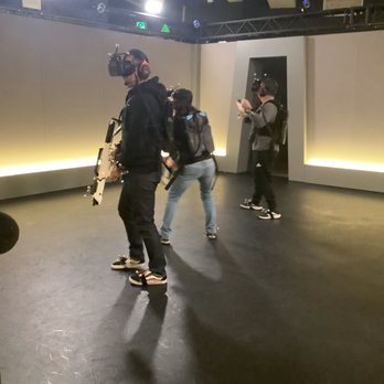 Sandbox VR - During our game! - Virtual Reality Centers Near Me - San Francisco, California Sandbox VR - During our game! - Virtual Reality Centers Near Me - San Francisco, California