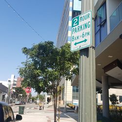 IdentoGo - Free parking. Oh and that building in the background? That is where you will need to walk to. Easy as pie.