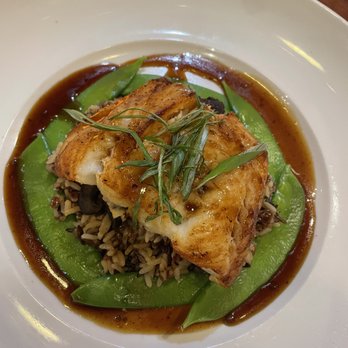 Seasons 52 - Sea Bass entree - New American Near Me - Mclean, Virginia Seasons 52 - Sea Bass entree - New American Near Me - Mclean, Virginia