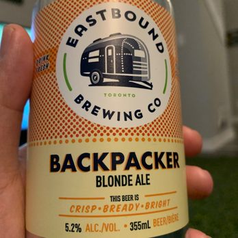 Eastbound Brewing - Backpacker Blonde Ale - Brewpubs Near Me - Toronto, Ontario