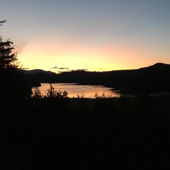 Paradox Thyme - A view of Paradox Lake at dusk. - Cooking Classes Near Me - Paradox, New York