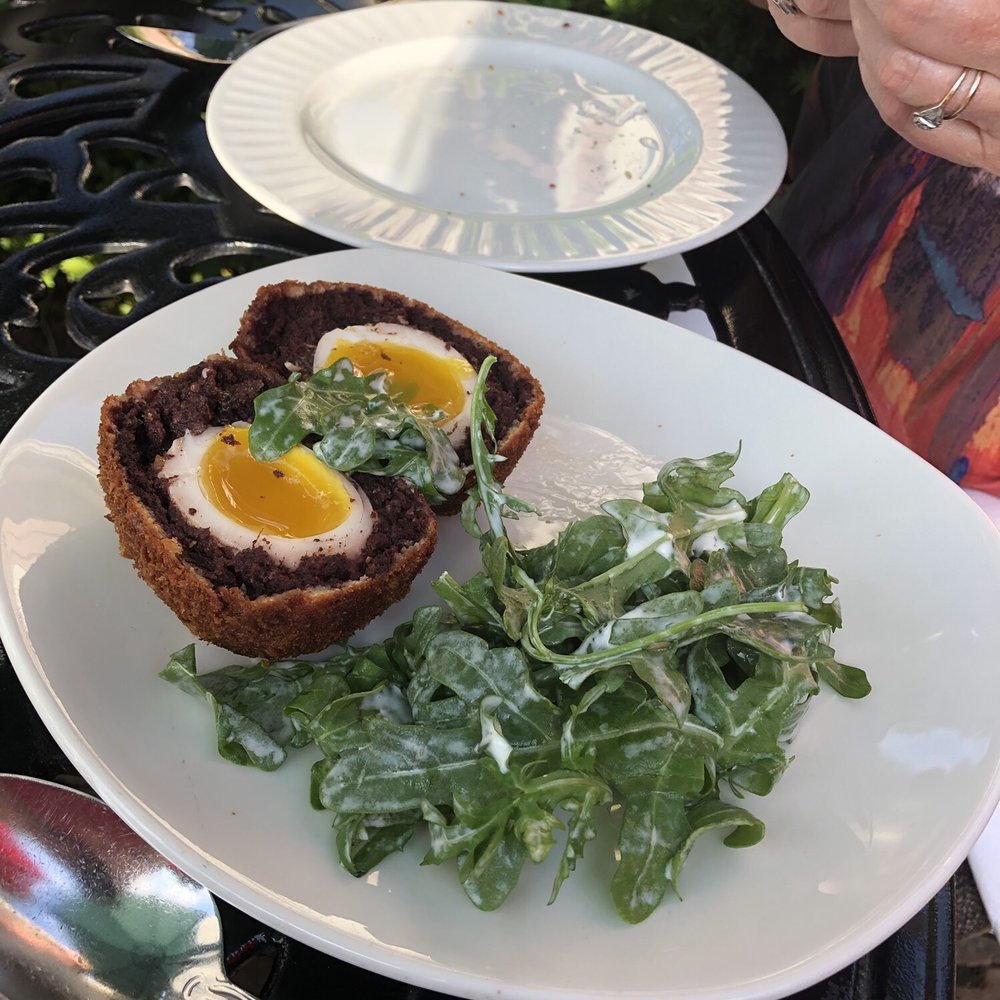 Joseph Decuis - Scotch egg - New American Near Me - Roanoke, Indiana Joseph Decuis - Scotch egg - New American Near Me - Roanoke, Indiana