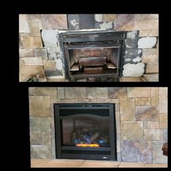 Coastline Chimney Service - New install remove and replace. Also did the brick work.