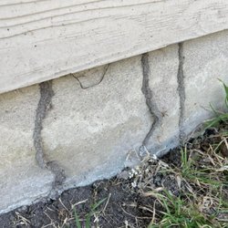 Camo Pest Control - These dirt tunnels show an active termite infestation. They can stay active year round. It's important to have a prevention plan in place.
