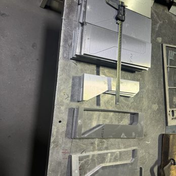 Teckfab Welding and Fabrication - Laser cutting 3/8" aluminum plates. - Metal Fabricators Near Me - San Valley, California Teckfab Welding and Fabrication - Laser cutting 3/8" aluminum plates. - Metal Fabricators Near Me - San Valley, California