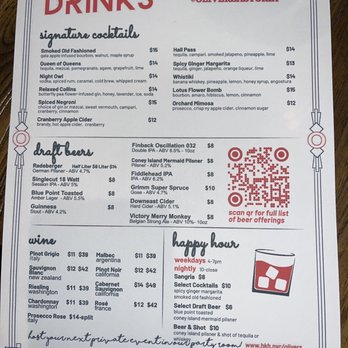 Oliver's Astoria - Drink menu - New American Near Me - Astoria, New York Oliver's Astoria - Drink menu - New American Near Me - Astoria, New York