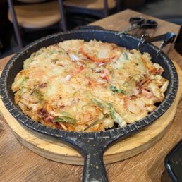 Seafood Pancake