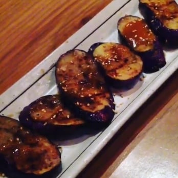 Tiger Den - Miso eggplant robata - Ramen Near Me - Houston, Texas Tiger Den - Miso eggplant robata - Ramen Near Me - Houston, Texas
