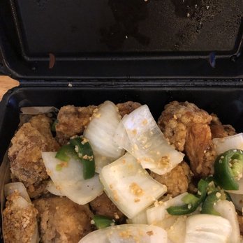 Fire Wings - Salt pepper wings (with lots of onions, which I like) - Chicken Wings Near Me - Fair Oaks, California Fire Wings - Salt pepper wings (with lots of onions, which I like) - Chicken Wings Near Me - Fair Oaks, California