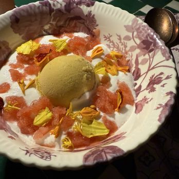 Valley Goat - Mango sticky rice dessert - New American Near Me - Sunnyvale, California Valley Goat - Mango sticky rice dessert - New American Near Me - Sunnyvale, California