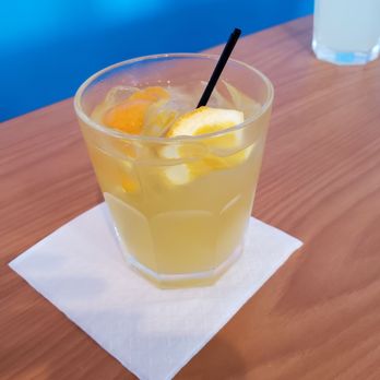 La Brasita - White sangria (I asked for no apple since I'm allergic) - Salvadoran Near Me - Derwood, Maryland La Brasita - White sangria (I asked for no apple since I'm allergic) - Salvadoran Near Me - Derwood, Maryland