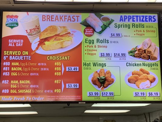 Menu photo 5 Lee's Sandwiches GardenGrove, CA