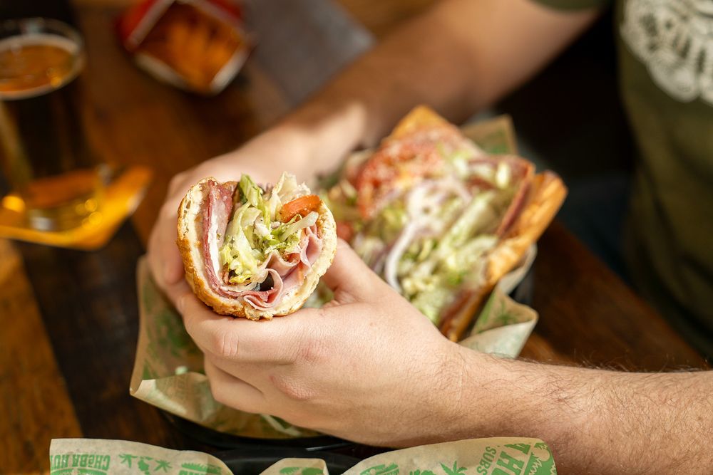 Food from Cheba Hut "Toasted" Subs