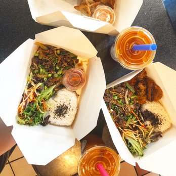 Bae Bae's Kitchen - One of the BYO plate combos! - Korean Near Me - Pittsburgh, Pennsylvania