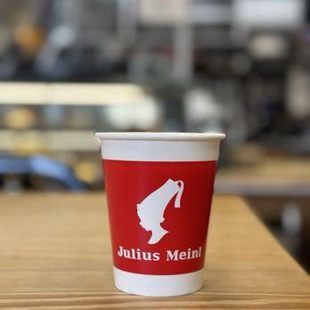 The Perfect Blend Cafe - The cup. I love Julius Meinl's marketing especially their cups. - Sandwiches Near Me - Frederick, Maryland