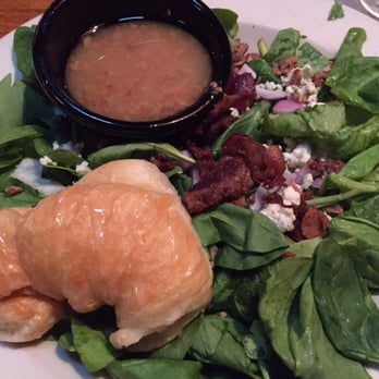 Rafferty's - Spinch Salad - hot BACON dressing!! - Bars Near Me - Bowling Green, Kentucky
