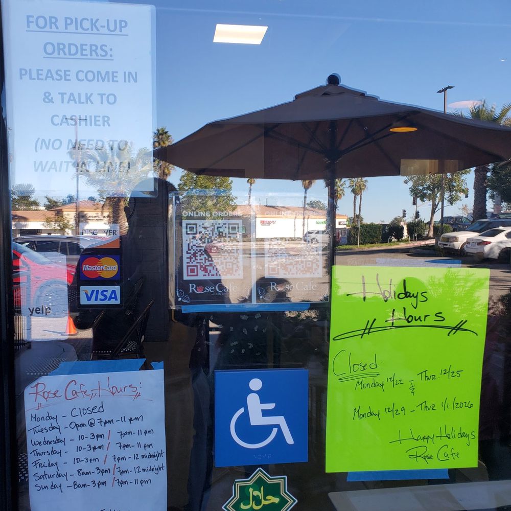 Rose Cafe- Lake Forest - Holiday hours 2025 - Breakfast & Brunch Near Me - Lake Forest, California Rose Cafe- Lake Forest - Holiday hours 2025 - Breakfast & Brunch Near Me - Lake Forest, California