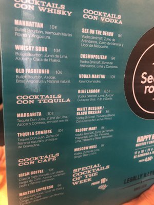 Menu photo 6 The Secondroom Seville, SE