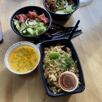 Bird Craft - Pork belly fried rice, Tom G soup, Ahi tuna poke bowl, Chicken bowl - Thai Near Me - Frisco, Colorado Bird Craft - Pork belly fried rice, Tom G soup, Ahi tuna poke bowl, Chicken bowl - Thai Near Me - Frisco, Colorado