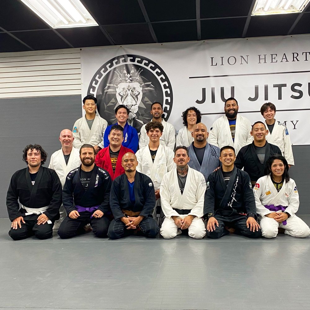 Lion Heart Jiu Jitsu Academy Logo