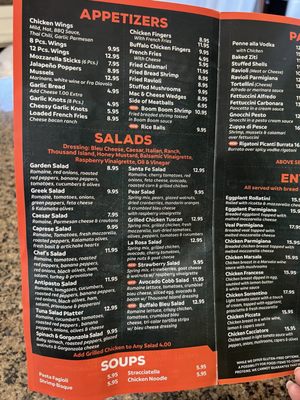 Menu photo 2 Santoni's Pizzeria and Restaurant Ridgewood, NJ Menu photo 2 Santoni's Pizzeria and Restaurant Ridgewood, NJ