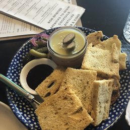 Foie grad and chicken liver pate