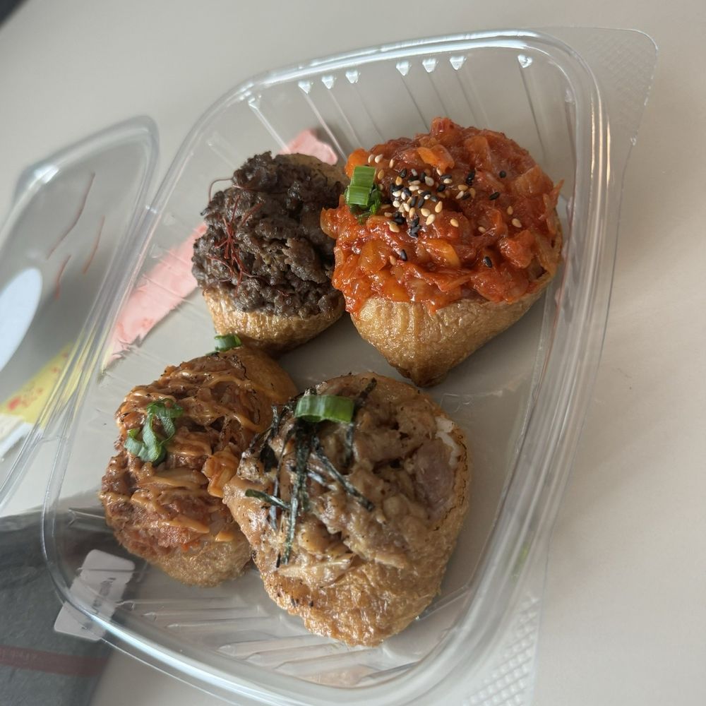 Ami Meal Cafe - Tofu Pockets: kimchi, spicy chicken, bulgogi, bbq chicken - Korean Near Me - Hamilton, Ontario Ami Meal Cafe - Tofu Pockets: kimchi, spicy chicken, bulgogi, bbq chicken - Korean Near Me - Hamilton, Ontario