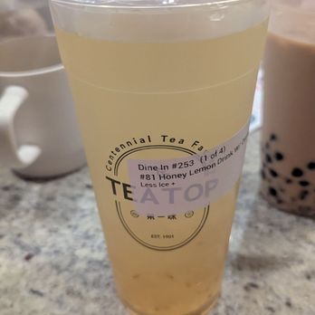 Tea Top - Honey lemon tea - Coffee & Tea Near Me - San Jose, California Tea Top - Honey lemon tea - Coffee & Tea Near Me - San Jose, California