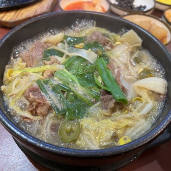 Mandu Kimbob - Boiled in Beef Bone Stock - Korean Near Me - Annandale, Virginia Mandu Kimbob - Boiled in Beef Bone Stock - Korean Near Me - Annandale, Virginia